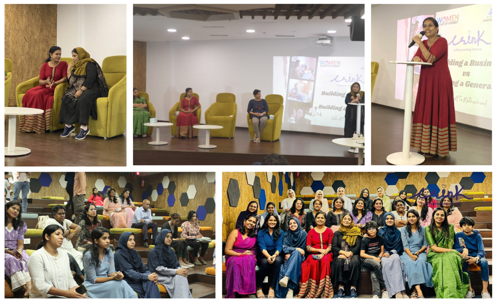 Mompreneurs meetup hosted by Kerala Startup Mission.